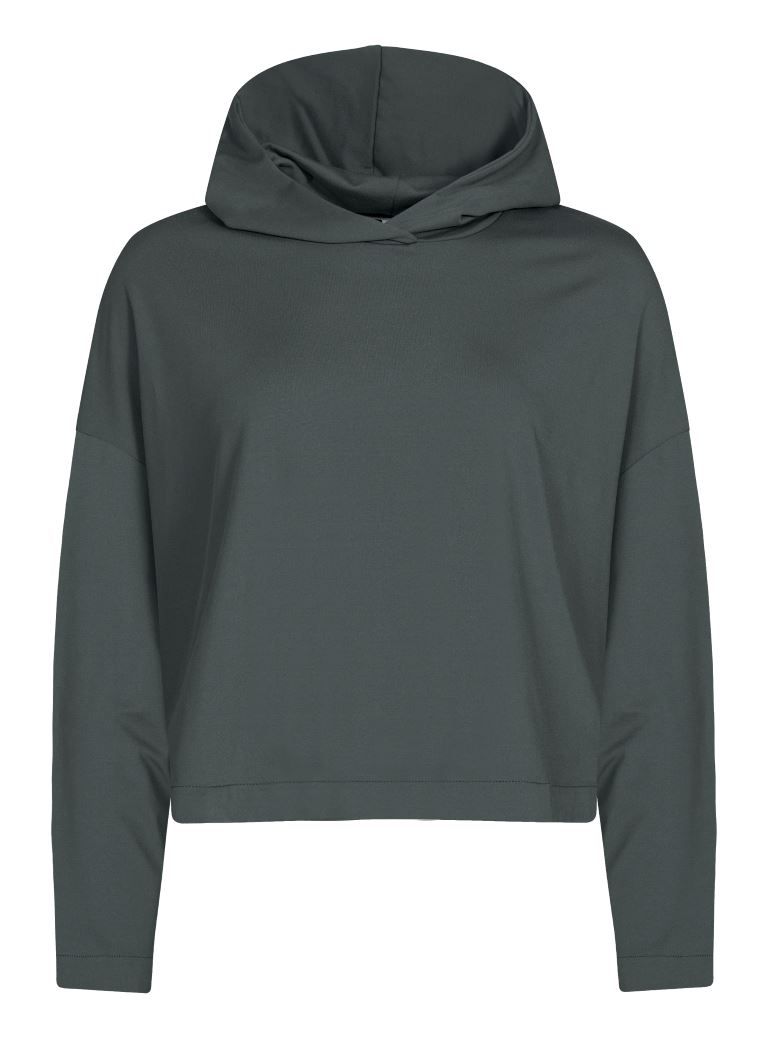 Soft Cropped Hoodie Workout Sweater Dames Soellaart.nl