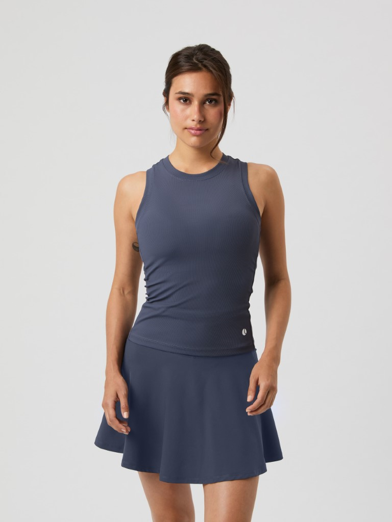 Ace Pocket Ribbed Tank Tennis Hemd Dames Soellaart.nl