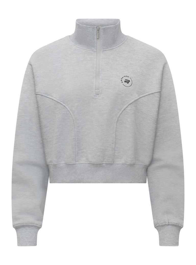 Soft Sweat Half Zip Workout Sweater Dames Soellaart.nl