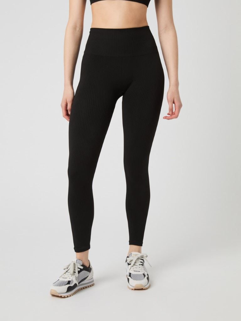 Studio Seamless Ribbed Legging Dames Soellaart.nl