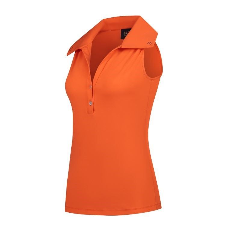 Bardot Golf Shirt Dames Orange S Soellaart.nl