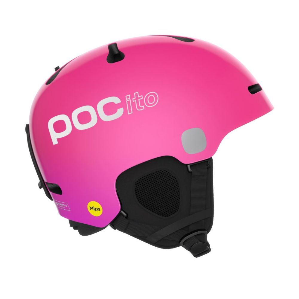 Pocito Fornix Mips Kinder Helm Fluorescent Pink M-L/55-58 Soellaart.nl