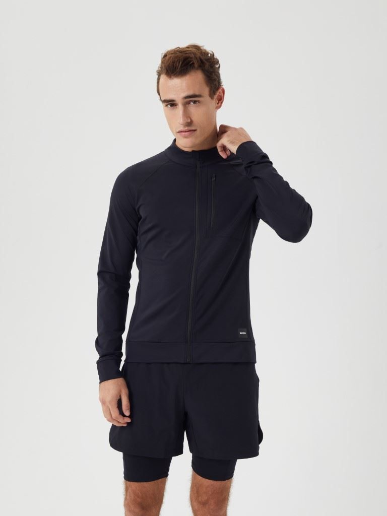 Borg Training Midlayer Sport Jas Heren Soellaart.nl
