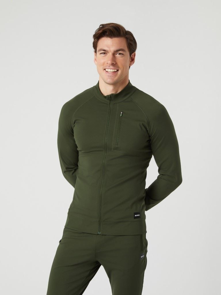 Borg Training Midlayer Sport Jas Heren Soellaart.nl