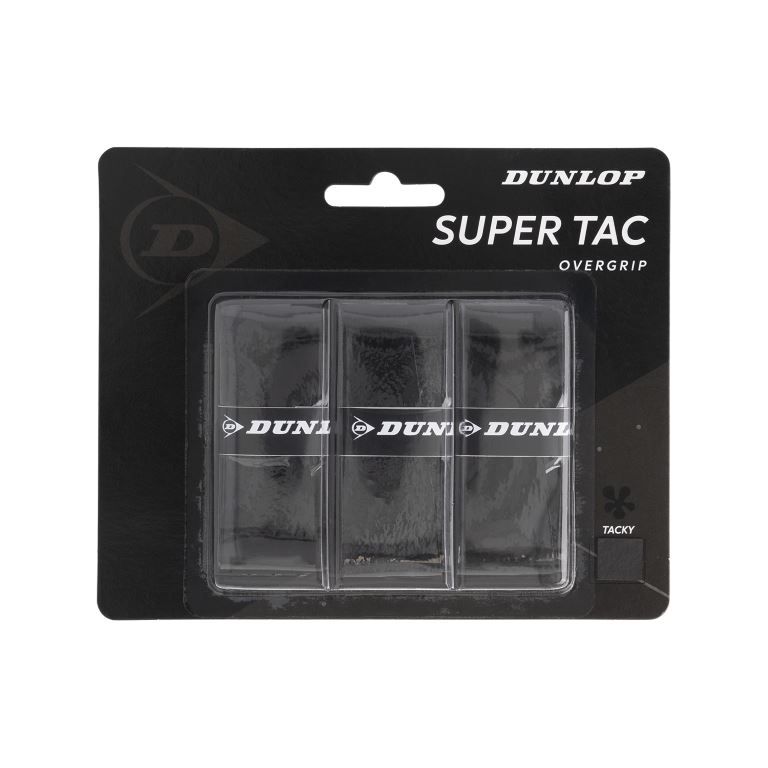 D Tac Super Tac Racketsport Overgrip Black One Size Soellaart.nl