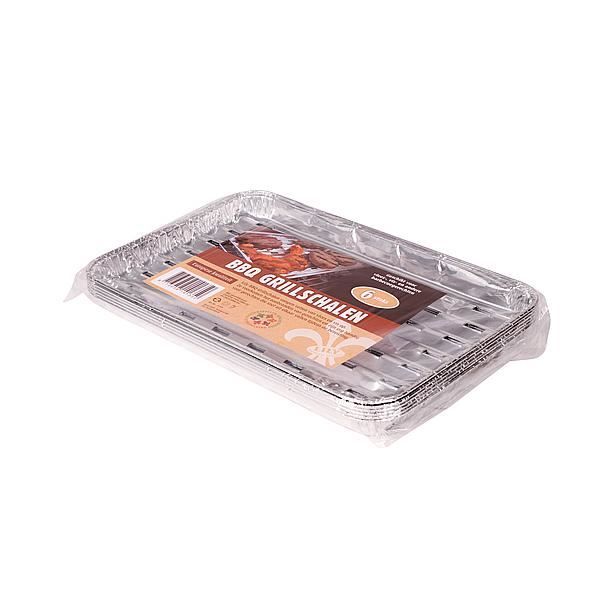 Barbecue Grillschalen 35X25 Cm 6 Stuks Barbecue Accessoire Soellaart.nl
