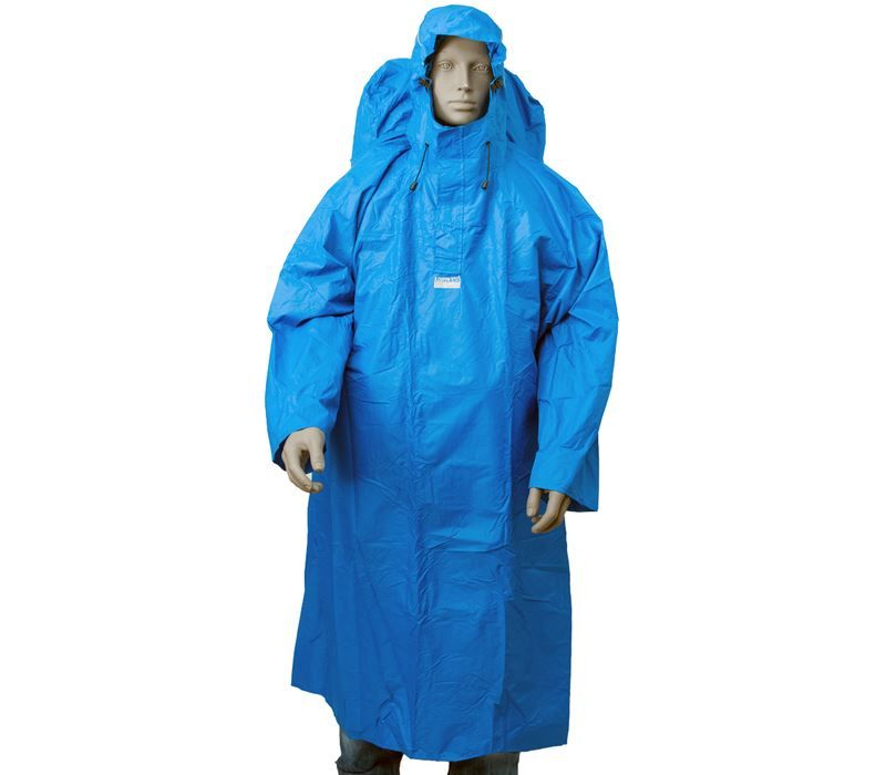 Backpackponcho Blue M Poncho Soellaart.nl