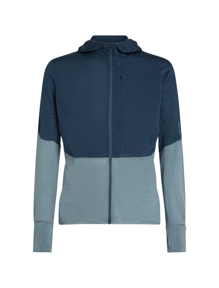 200 Realfleece Descender LS Zip Hoody Fleece Heren Soellaart.nl
