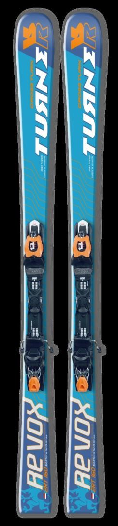 Revox 2 Rt Cross Turn + Vist Speedcom Vsp 412 Ski Blauw/Wit/Oranje 168 Soellaart.nl
