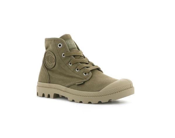 Us Pampa Hi F Dames Hoge Wandelschoen Olive/Ginger 37.5 Soellaart.nl