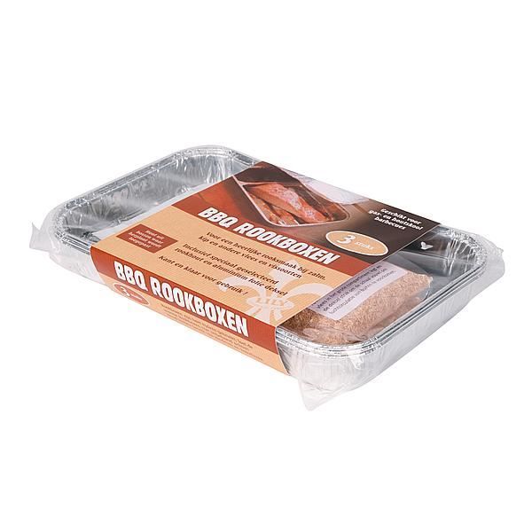 Barbecue Rookbox 23X15 Cm 3 Stuks Barbecue Accessoire Soellaart.nl