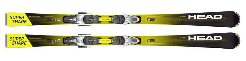 Supershape E-Speed Ski Black/Neon Yellow 170 Soellaart.nl