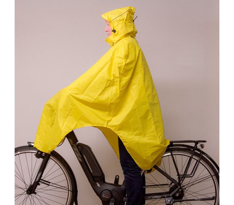 Bicycleponcho Yellow Poncho Soellaart.nl