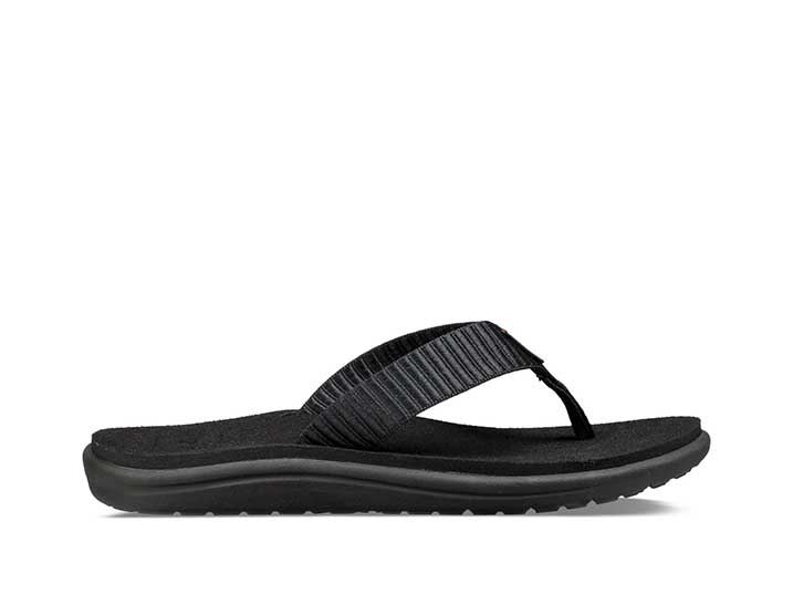 Voya Flip Sandaal Dames Bar Street Black W6-37