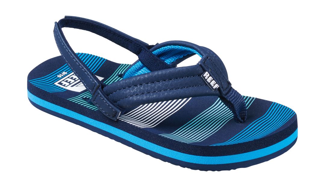 Little Ahi Slipper Kinderen Deep Sea Stripes 10T