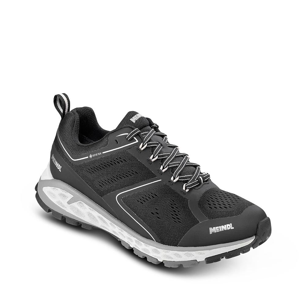 Power Walker 2.0 Lage Wandelschoen Heren Schwarz/Silber 12/47