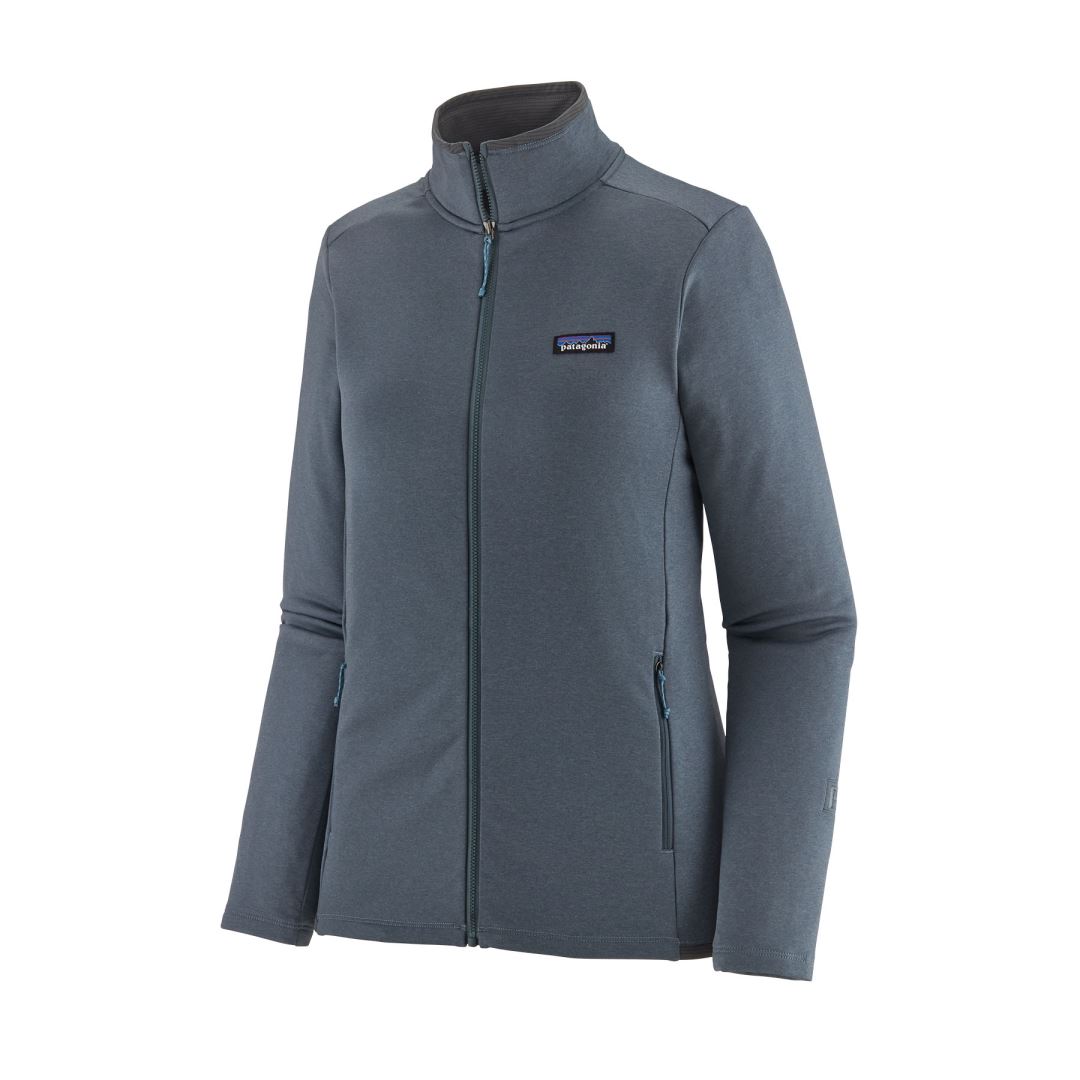 Patagonia R1 Daily Dames Vest Plume Grey - Light Plume Grey X-Dye L
