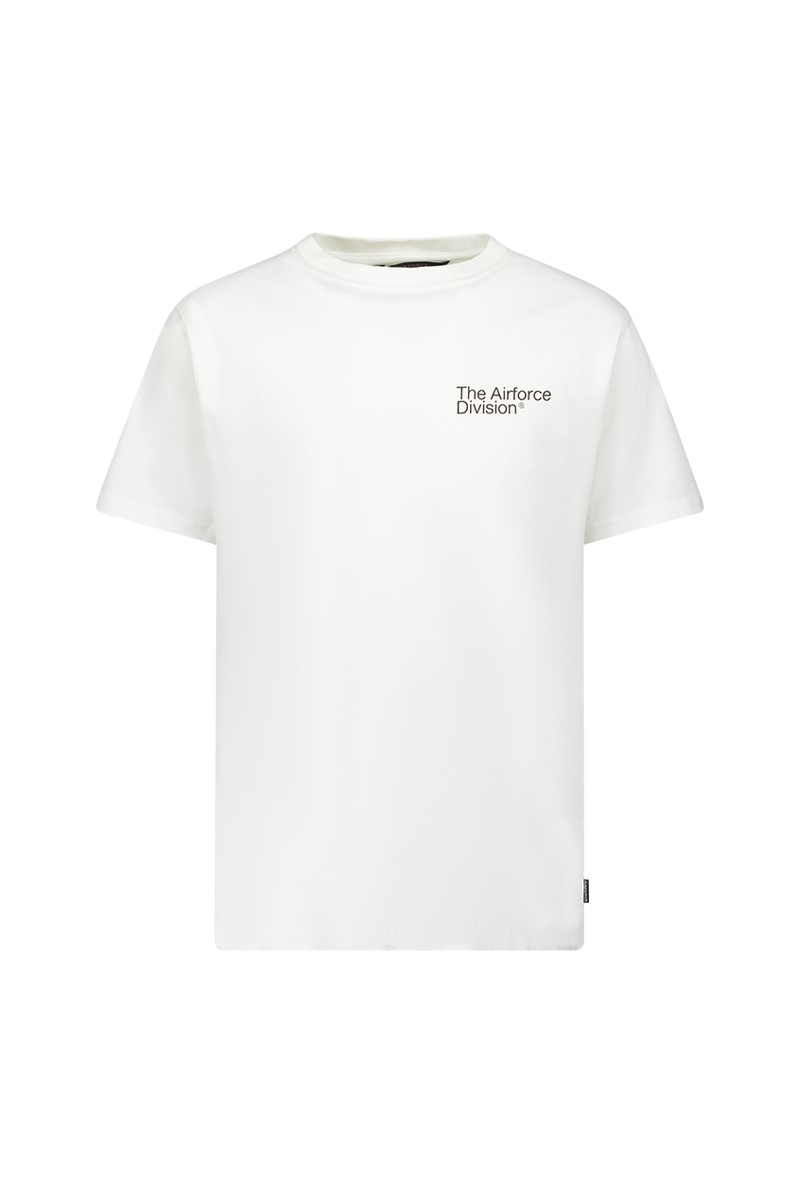 Airforce Division T-shirt Heren White M