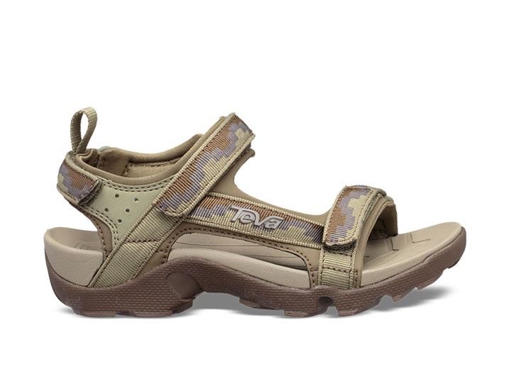 K Tanza Kinder Sandaal Steps Dark Olive 11