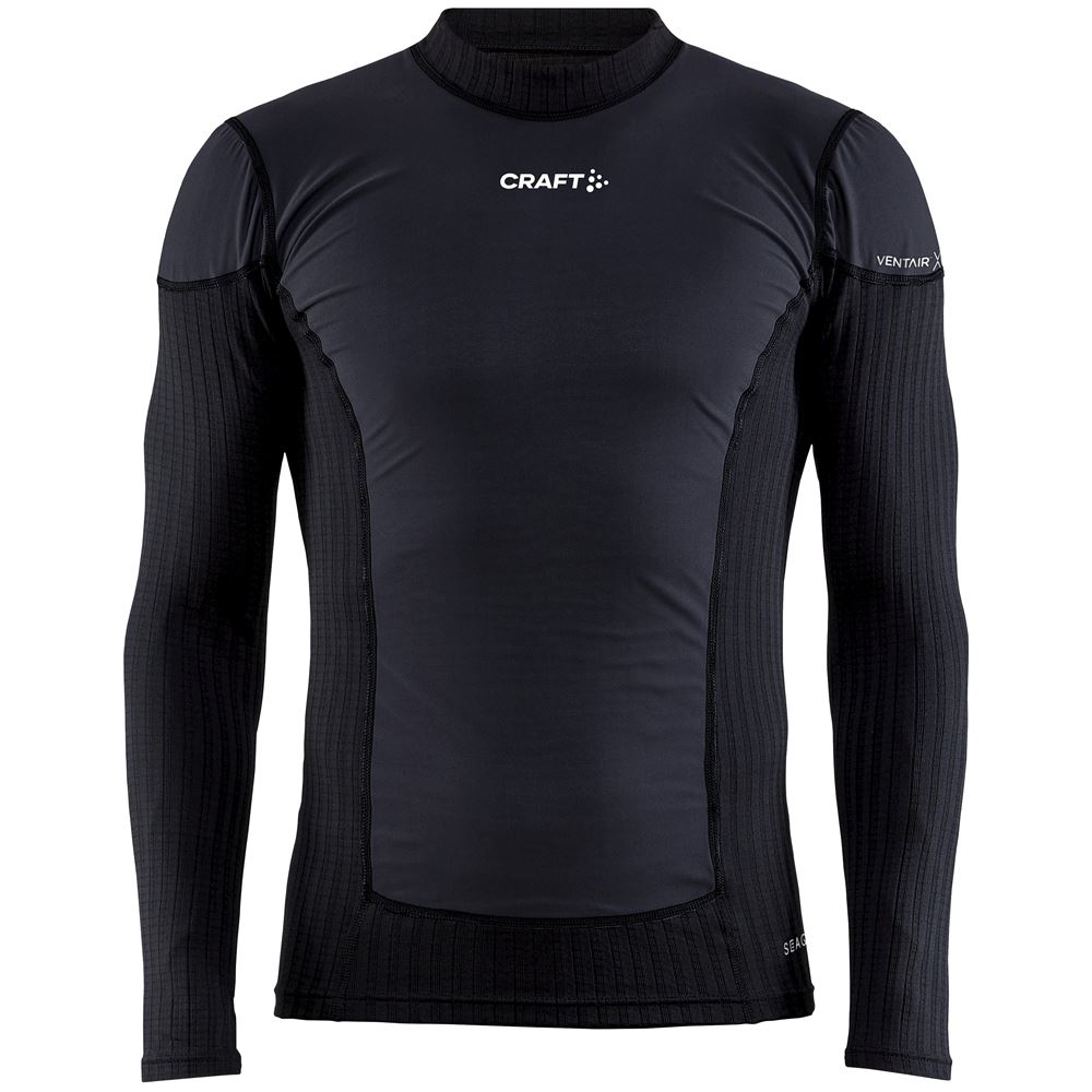 Craft Active Extreme X Wind Ls Thermoshirt Heren Black-Granite M