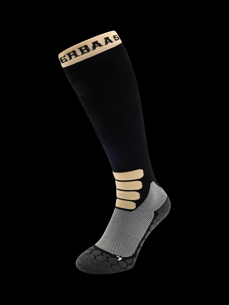Poederbaas Merino Pro Skisok Black 43-46