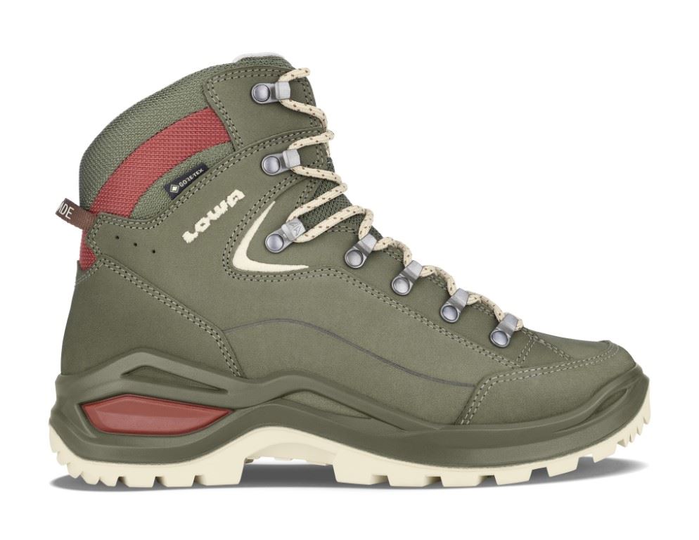Renegade Evo GTX Mid Hoge Wandelschoen Dames Grey Green/Panna 8,5