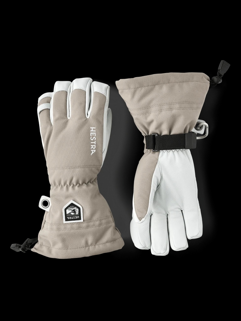 Hestra Army Leather Heli Ski Handschoen Khaki 8